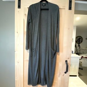Full length cardigan